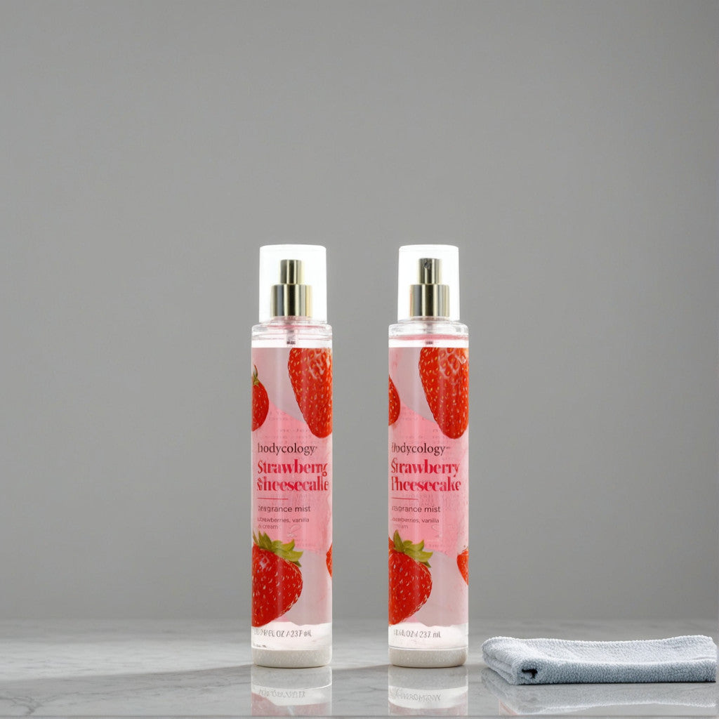 Strawberry Cheesecake by Bodycology, 4 Pack 8oz Fragrance Mist women
