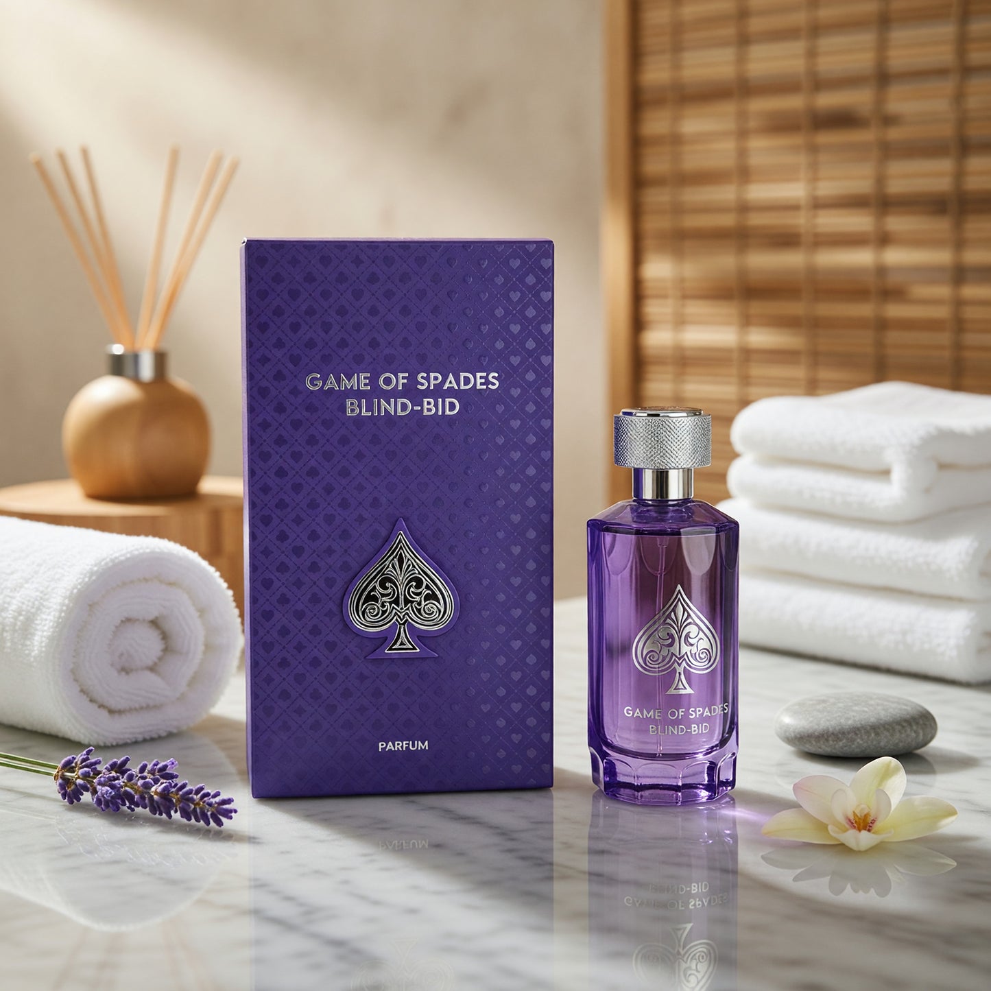 Game of Spades Blind-Bid by Jo Milano, 3.4 oz Parfum Spray for Unisex