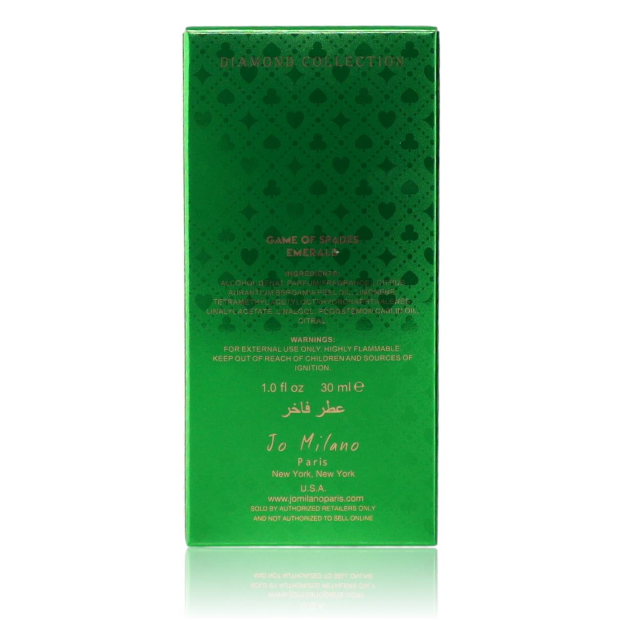 Game of Spades Emerald by Jo Milano, 1 oz Parfum for Unisex 