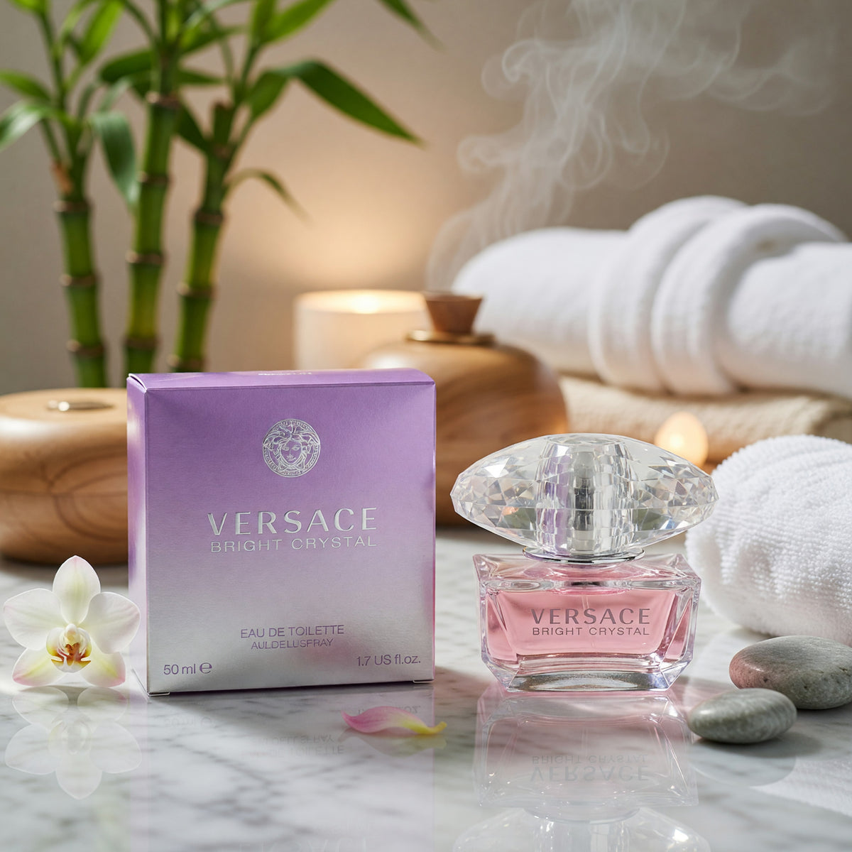 Versace Bright Crystal by Versace, 1.7 oz EDT Spray for Women