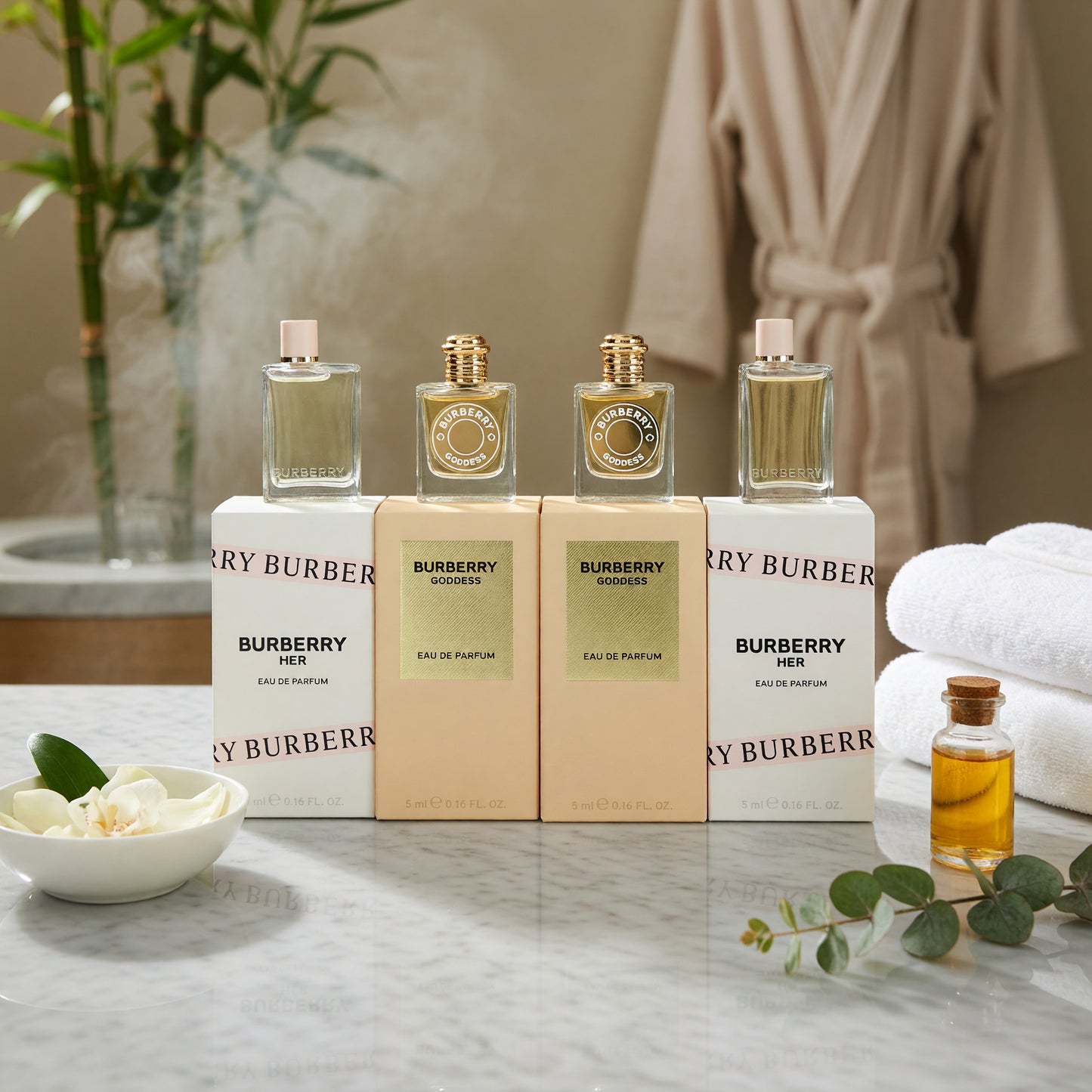 Burberry by Burberry, 4 Piece Variety Gift Set for Women