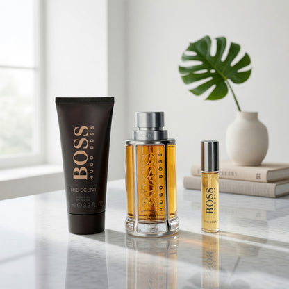 Boss The Scent by Hugo Boss, 3 Piece Gift set for Men