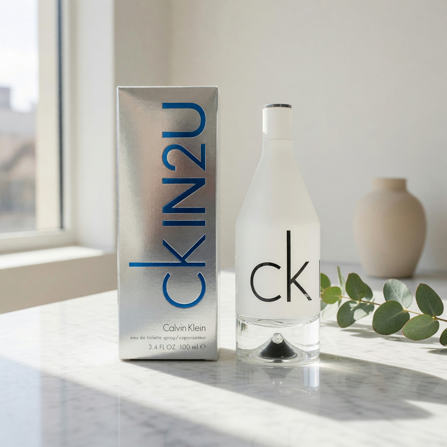 CK IN2U by Calvin Klein, 3.4 oz EDT Spray for Men