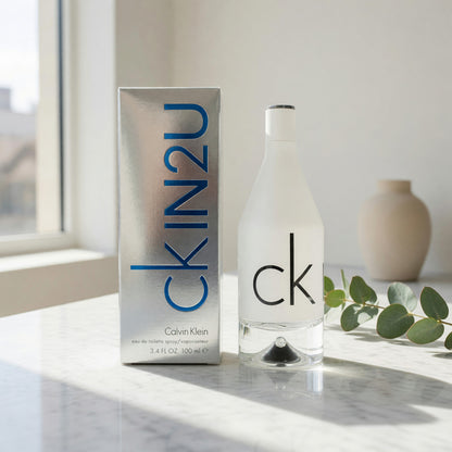 CK IN2U by Calvin Klein, 3.4 oz EDT Spray for Men