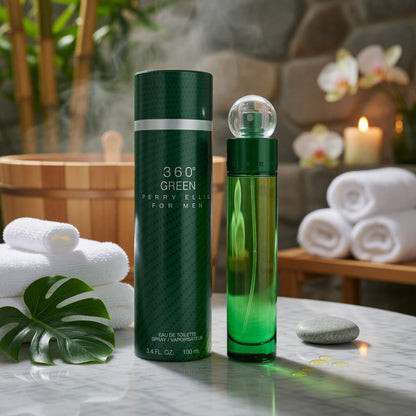 Perry Ellis 360 Green by Perry Ellis, 3.4 oz EDT Spray for Men