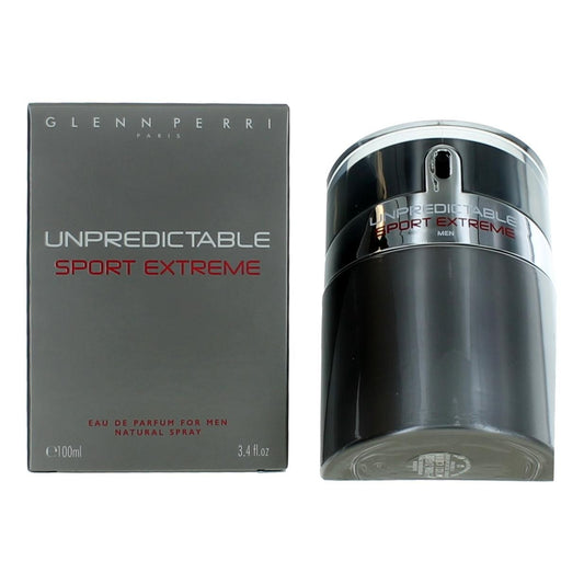 Unpredictable Sport Extreme by Glenn Perri, 3.4 oz EDP Spray for Men