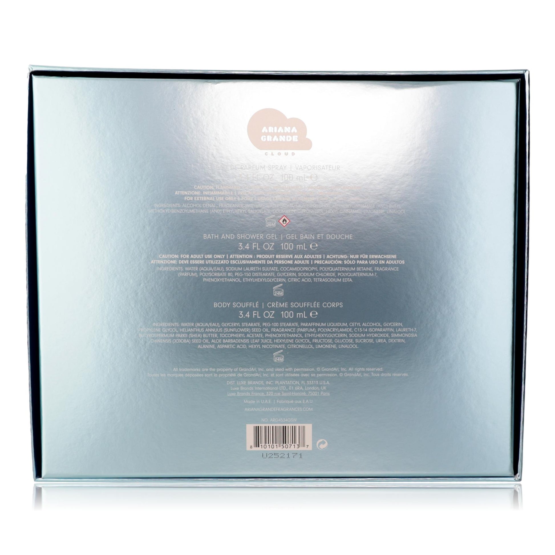 Cloud by Ariana Grande, 3 Piece Set for Women