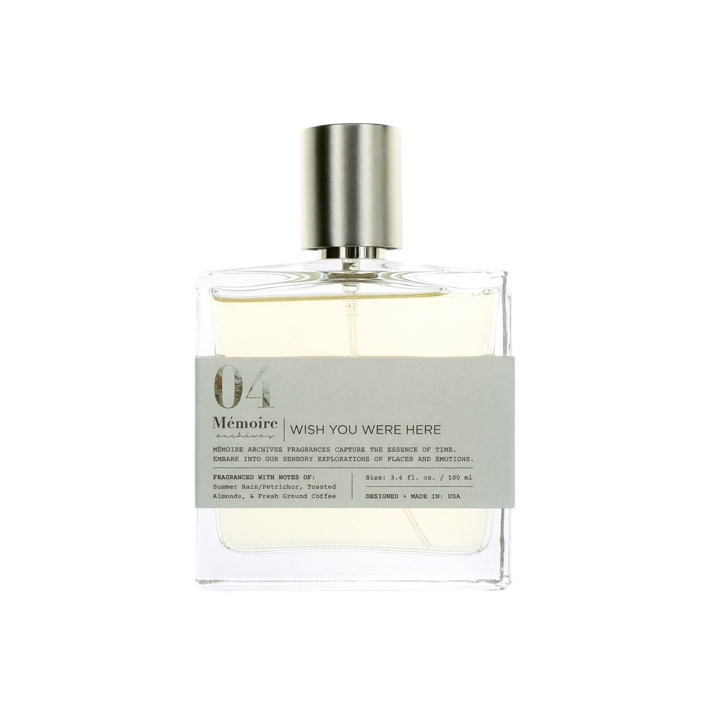 Wish You Were Here by Memoire Archives, 3.4 oz EDP Spray for Unisex