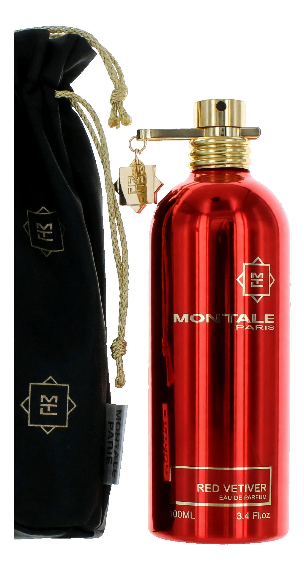 Montale Red Vetiver by Montale, 3.4 oz EDP Spray for Men