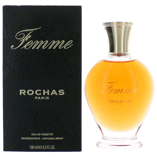 Femme by Rochas, 3.3 oz EDT Spray for Women