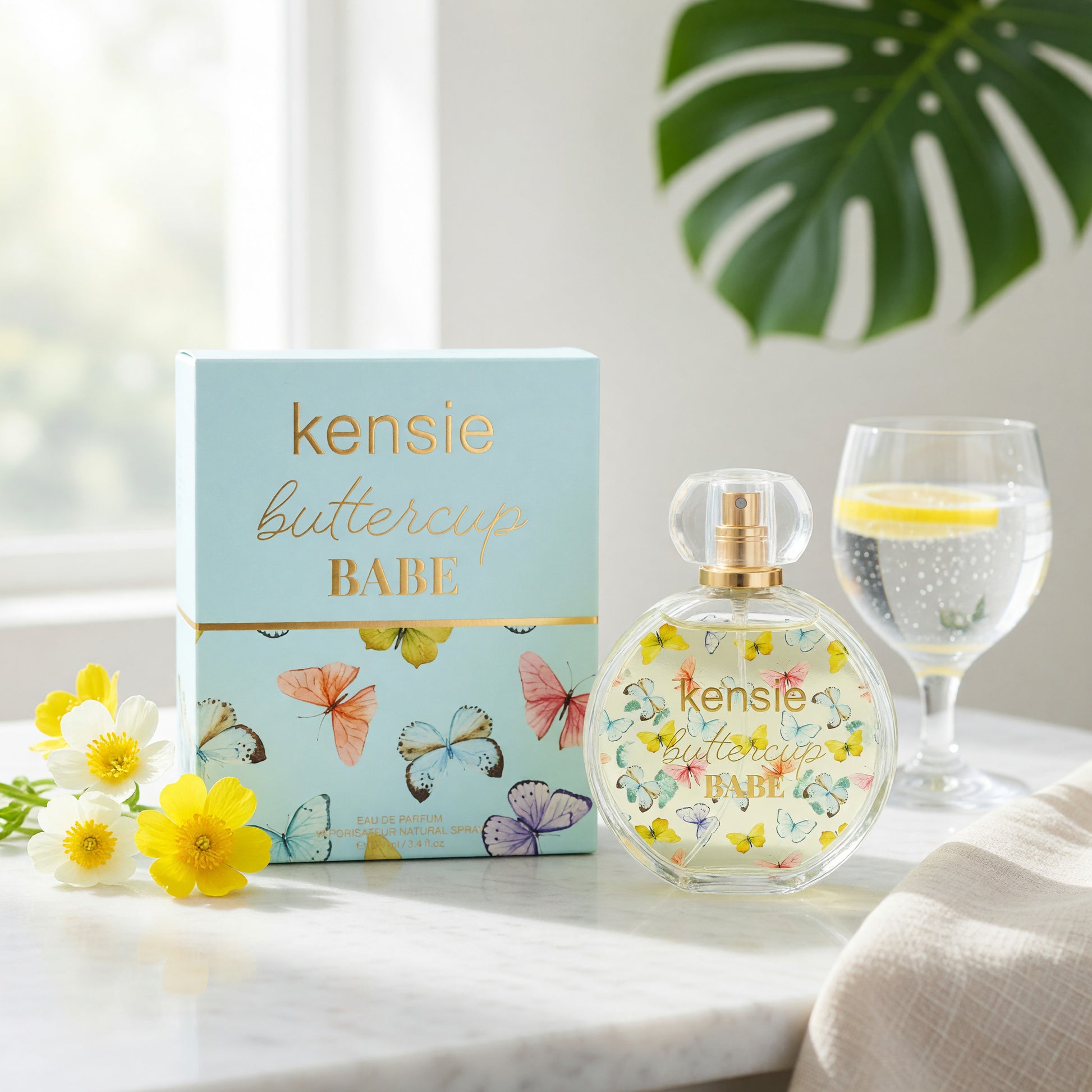 Kensie Buttercup Babe by Kensie, 3.4 oz EDP Spray for Women