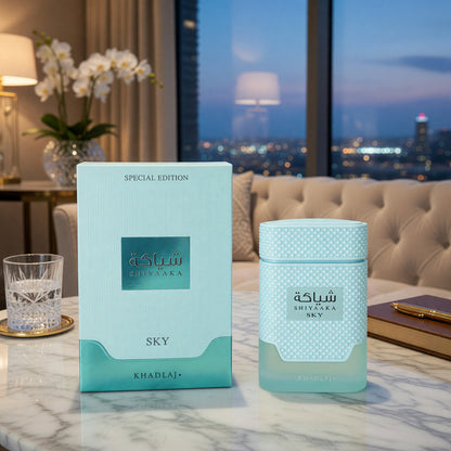 Khadlaj Shiyaaka Sky by Al Khadlaj, 3.4 oz EDP Spray for Men