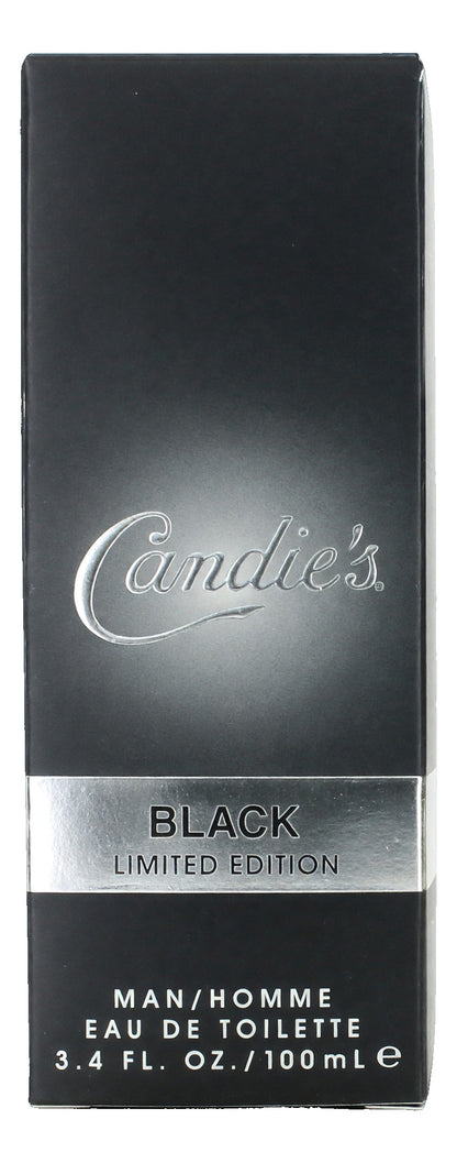 Candie's Black by Candies, 3.4 oz EDT Spray for Men