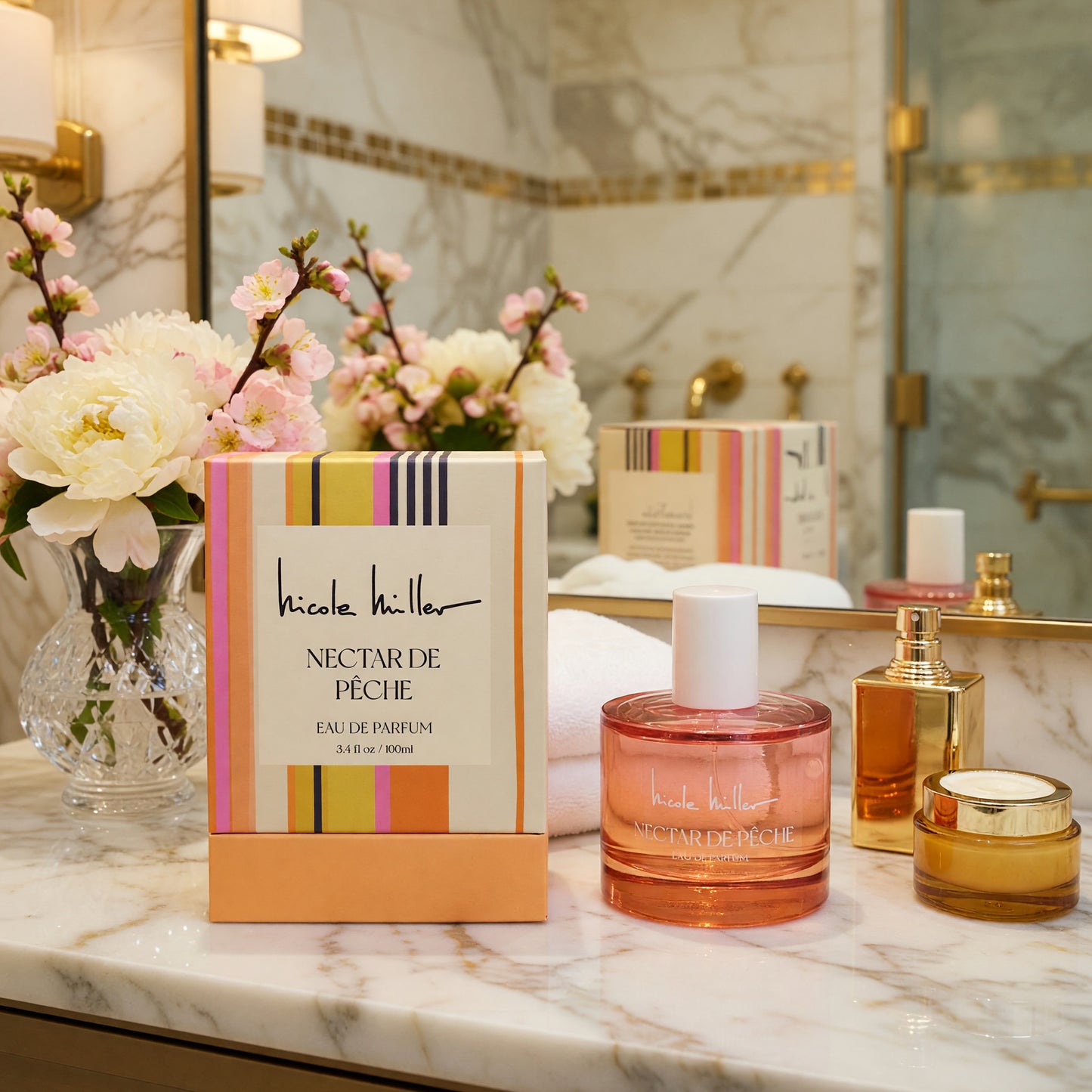 Nectar De Peche by Nicole Miller, 3.4 oz EDP Spray for Women