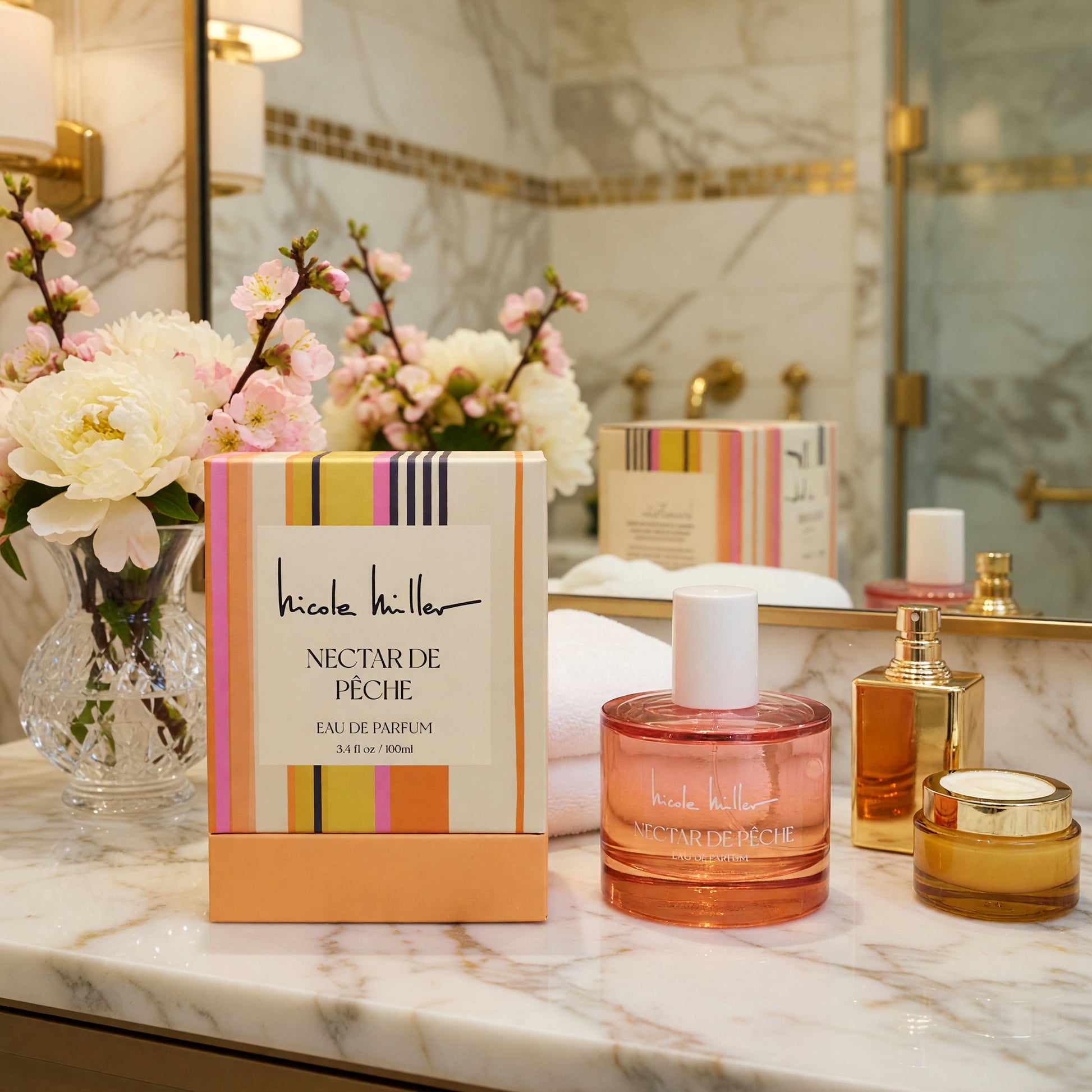 Nectar De Peche by Nicole Miller, 3.4 oz EDP Spray for Women