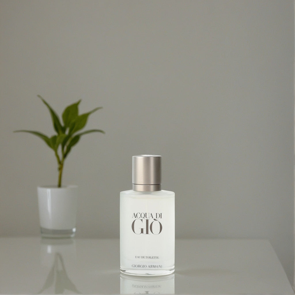 Acqua Di Gio by Giorgio Armani, 1 oz EDT Refillable Spray for Men 