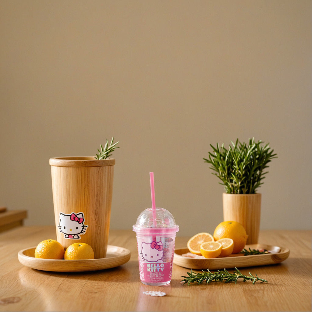 Hello Kitty by Hello Kitty, 4 Piece Set in Tumbler for Kids