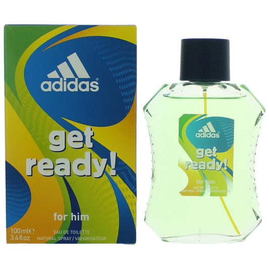Adidas Get Ready by Adidas, 3.4 oz EDT Spray for Men