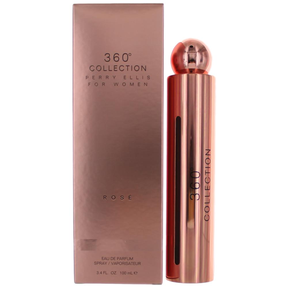 Perry Ellis 360 Collection Rose by Perry Ellis, 3.4 oz EDP Spray women