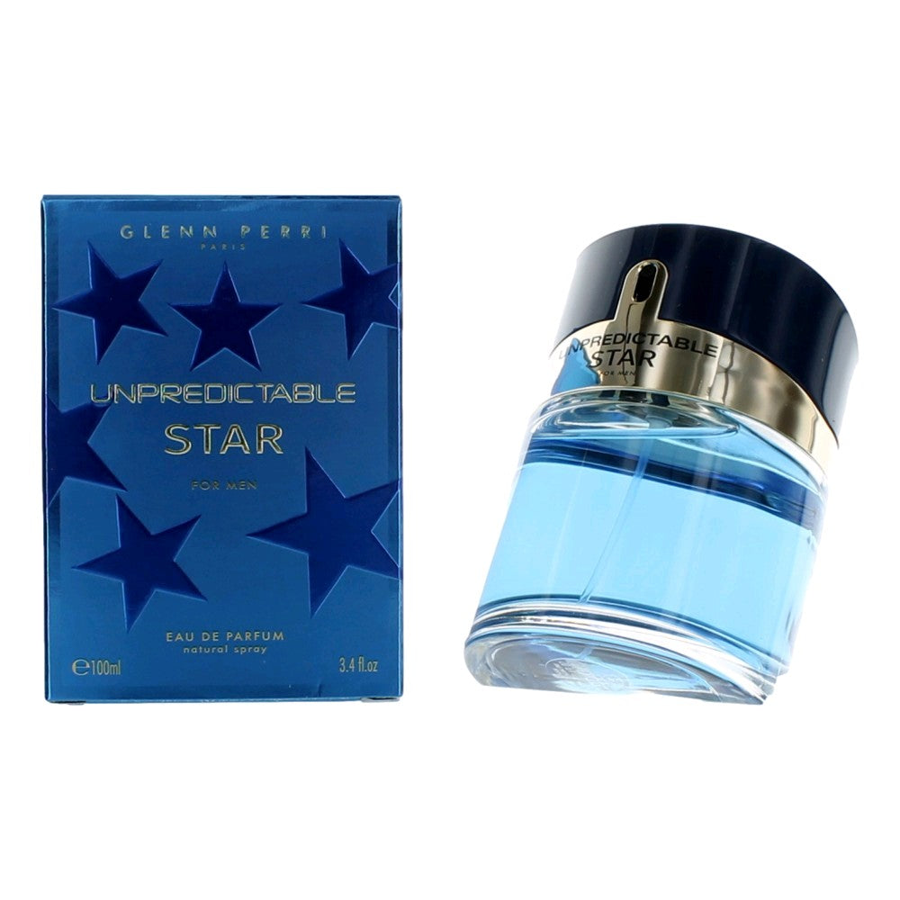 Unpredictable Star by Glenn Perri, 3.4 oz EDT Spray for Men