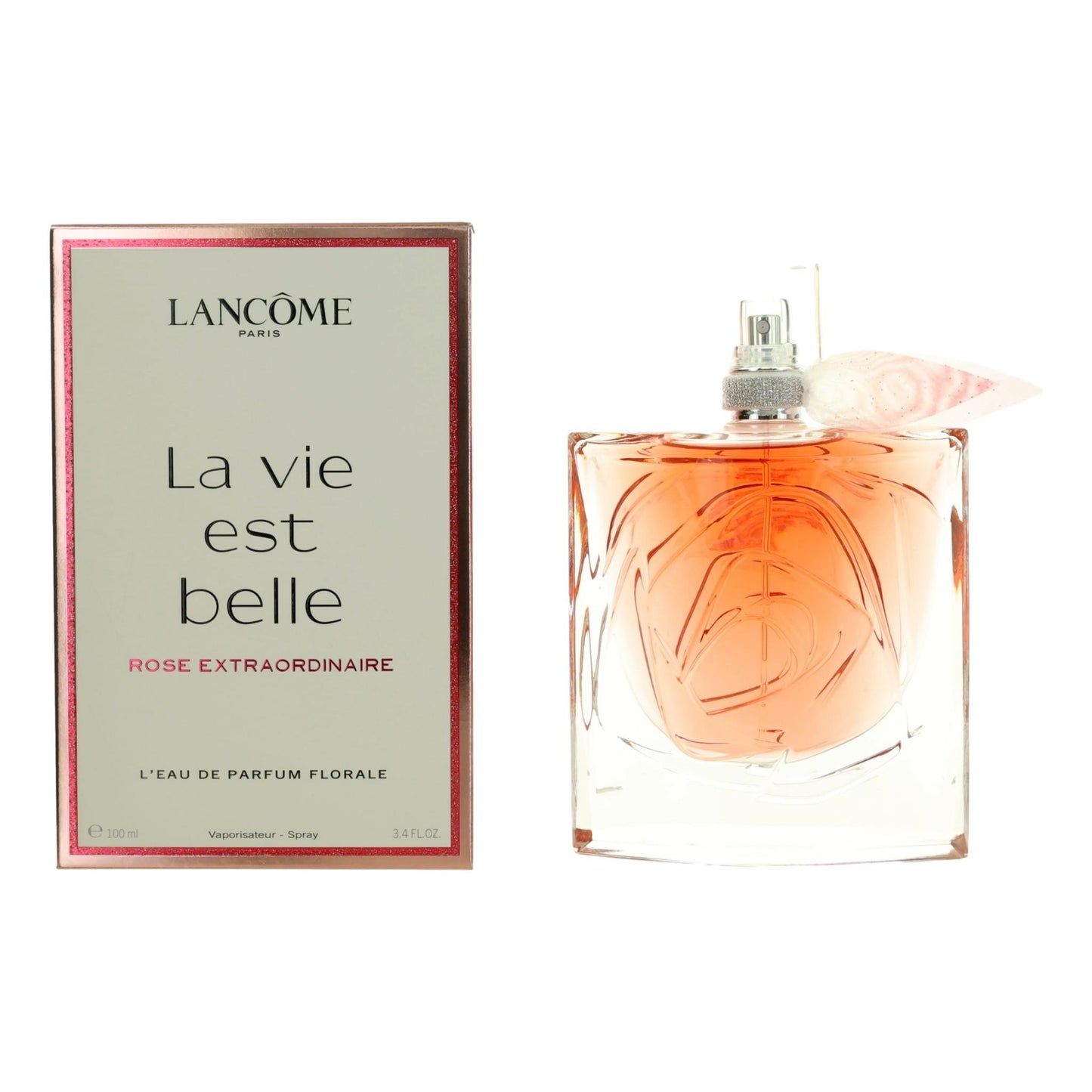 La Vie Est Belle Rose Extraordinaire by Lancome, 3.4oz L'EDP Florale Spray women