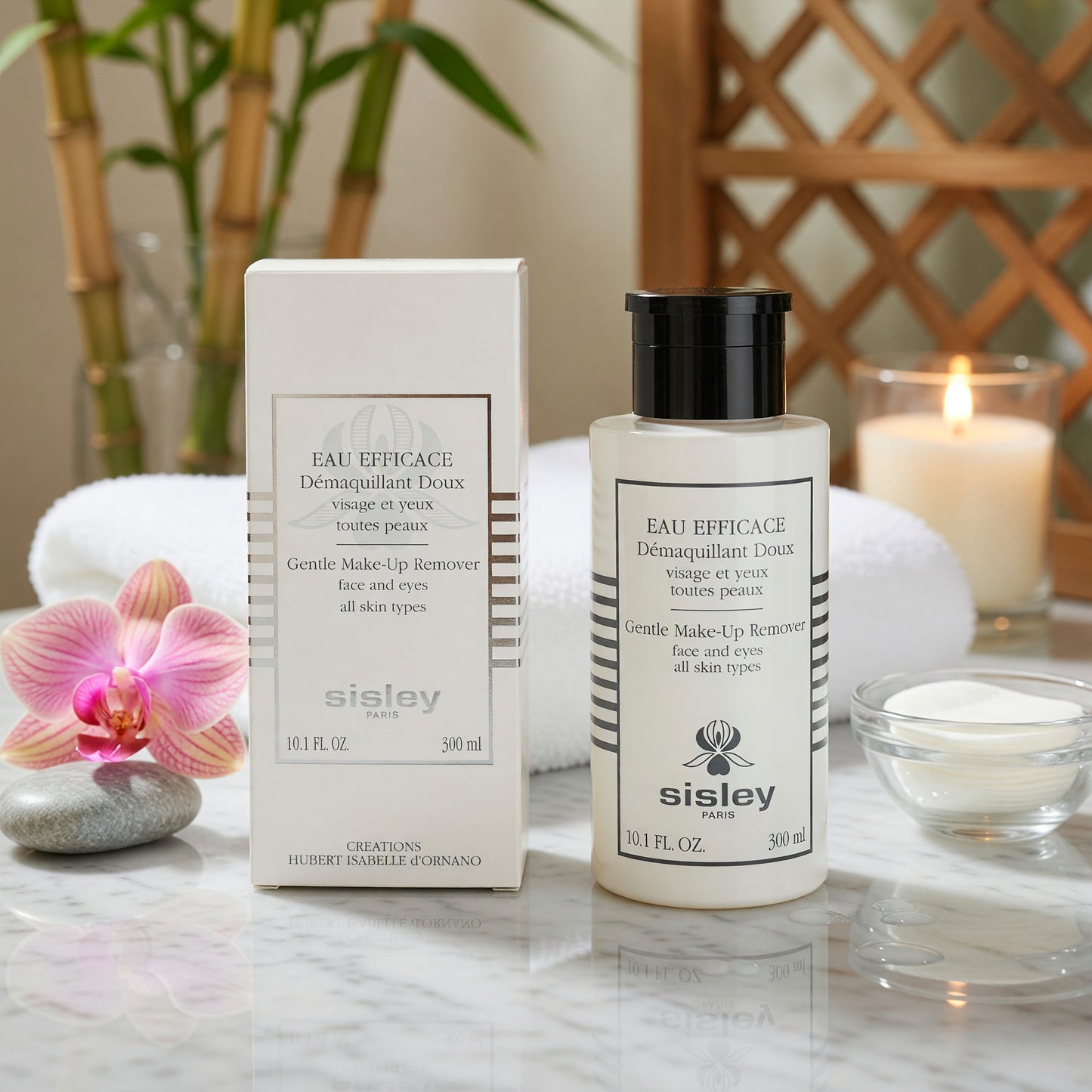 Sisley Eau Efficace Demaquillant Doux by Sisley, 10.1oz Gentle Make-Up Remover