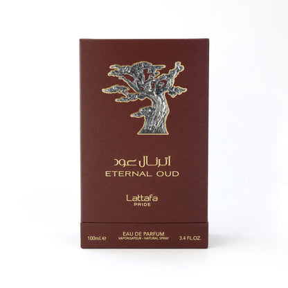 Eternal Oud by Lattafa Pride, 3.4 oz EDP Spray for Unisex