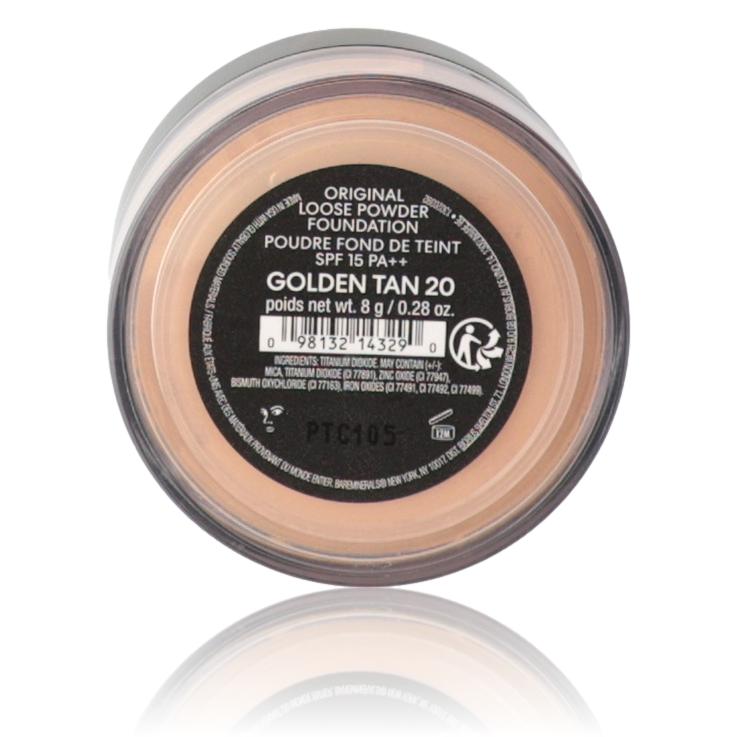 Bare Minerals Loose Powder Foundation .28 Powder Foundation SPF 15 - Golden Tan 20