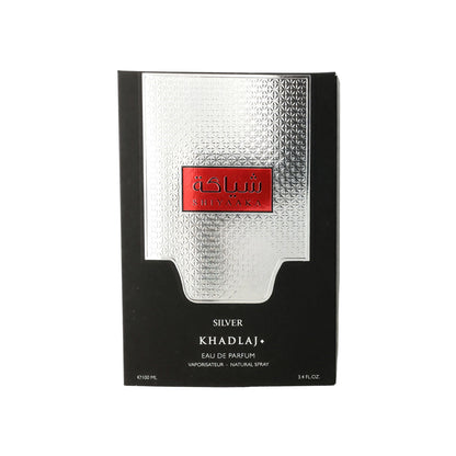 Khadlaj Shiyaaka Silver by Al Khadlaj, 3.4 oz EDP Spray for Men