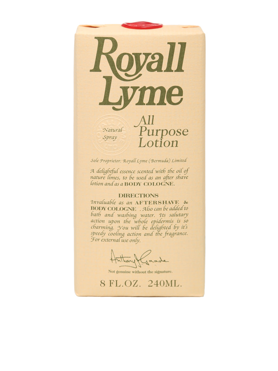 Royall Lyme by Royall Fragrances, 8 oz All Purpose Lotion for Men