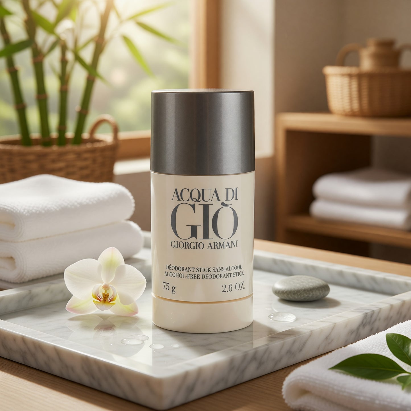 Acqua Di Gio by Giorgio Armani, 2.6 oz Deodorant Stick for Men