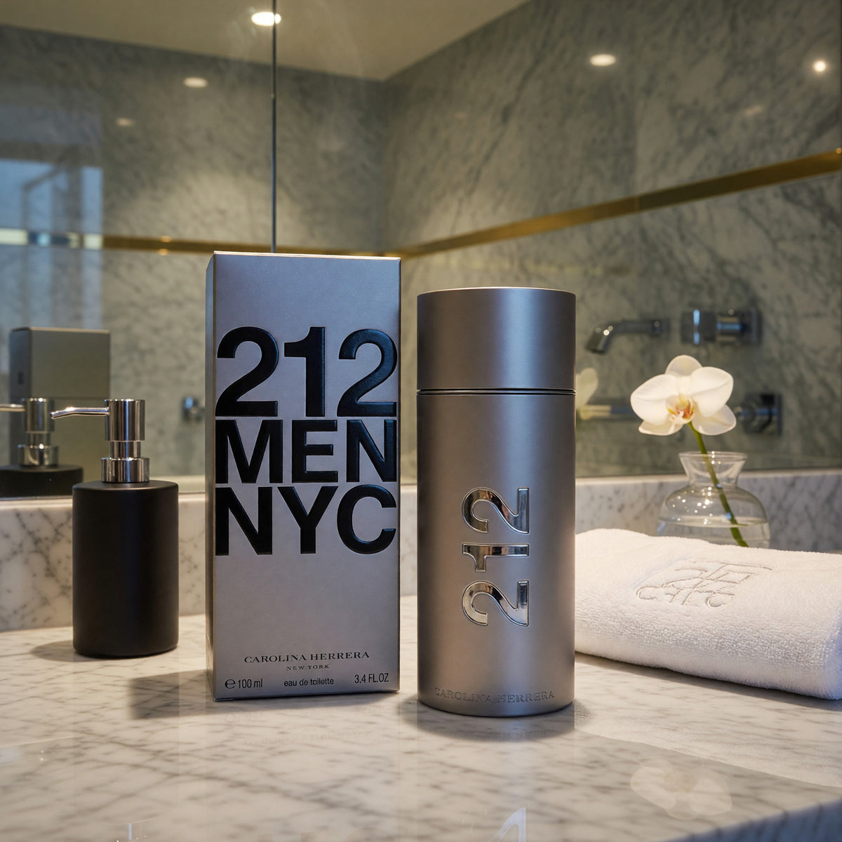 212 by Carolina Herrera, 3.4 oz EDT Spray for Men