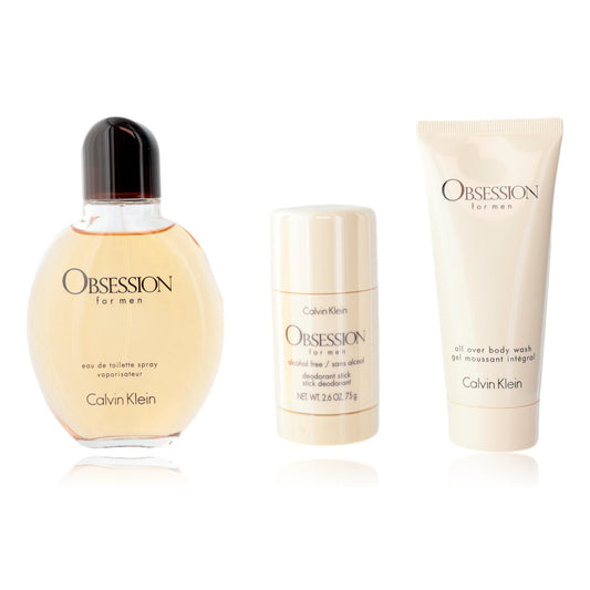 Obsession by Calvin Klein, 3 Piece Set for Men