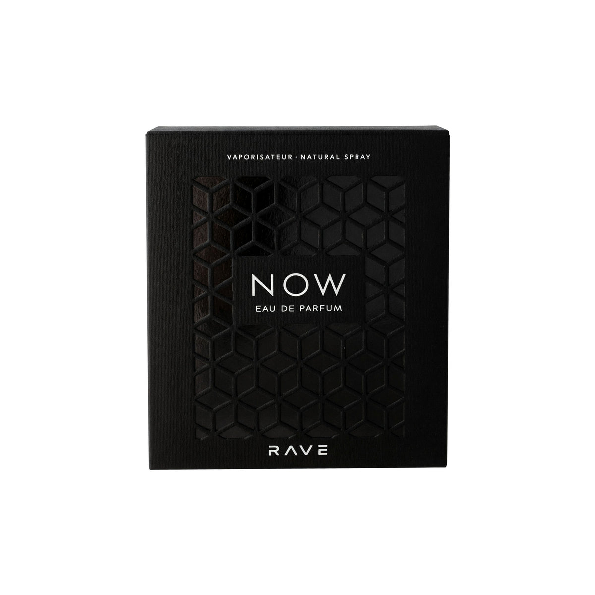 Rave Now Black by Lattafa, 3.4 oz EDP Spray for Unisex