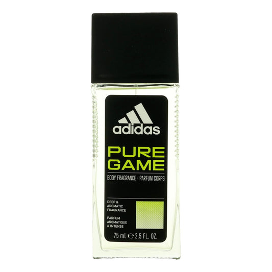 Adidas Pure Game by Adidas, 2.5 oz Body Fragrance Spray for Men