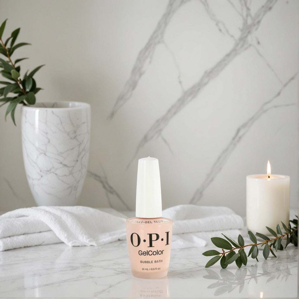 OPI Gel Nail Polish by OPI, 0.5 oz Gel Color - Bubble Bath - Bubble Bath