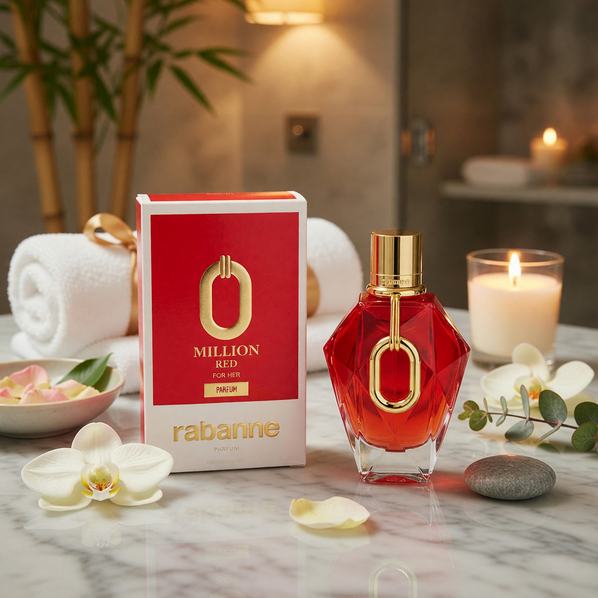 Million Red by Paco Rabanne, 3 oz Parfum Spray for Women 