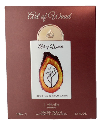 Art of Wood by Lattafa, 3.4 oz EDP Spray for Unisex