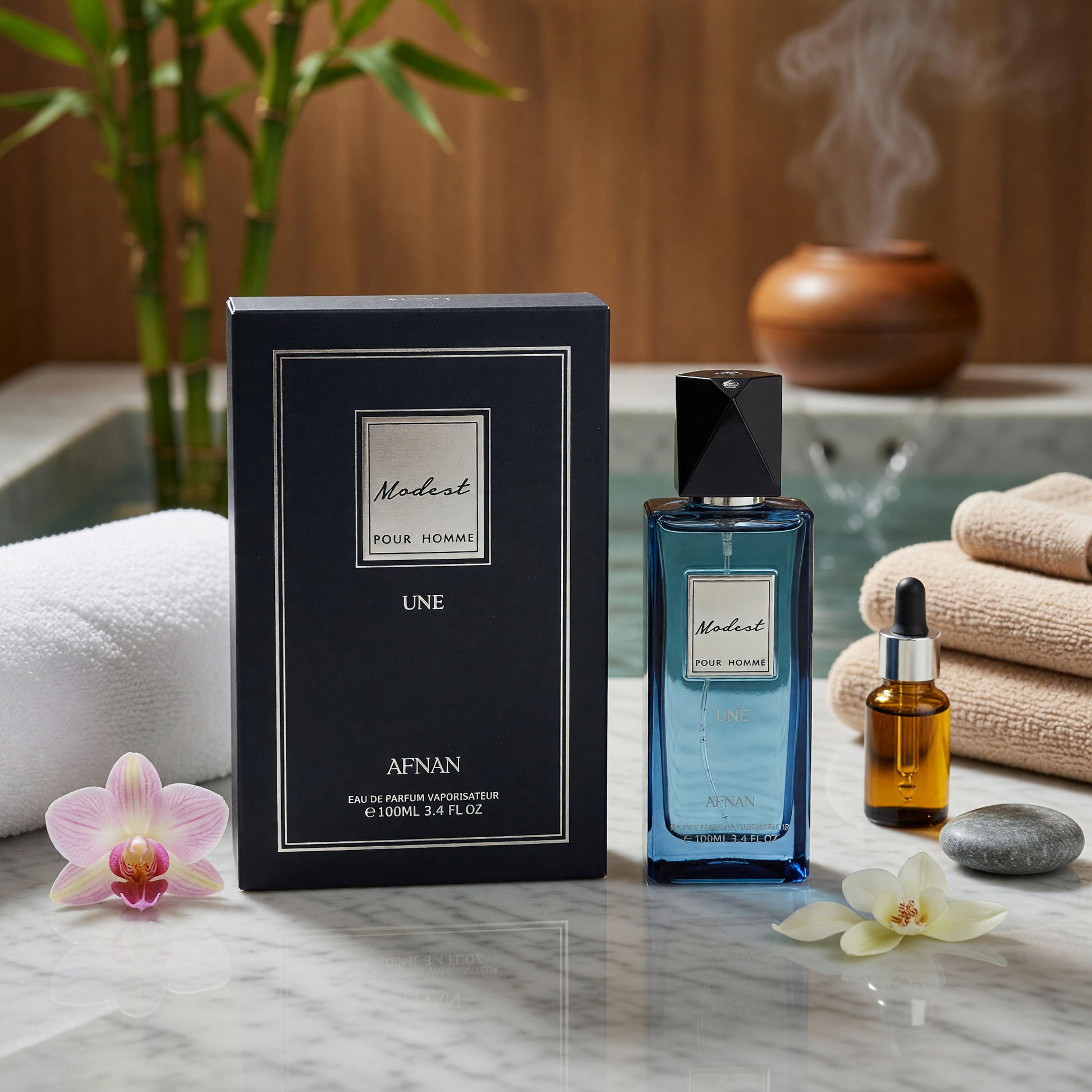 Modest Une by Afnan, 3.4 oz EDP Spray for Men