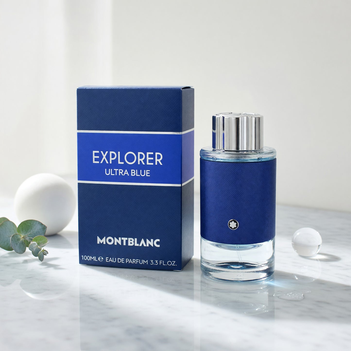 Explorer Ultra Blue by Mont Blanc, 3.3 oz EDP Spray for Men