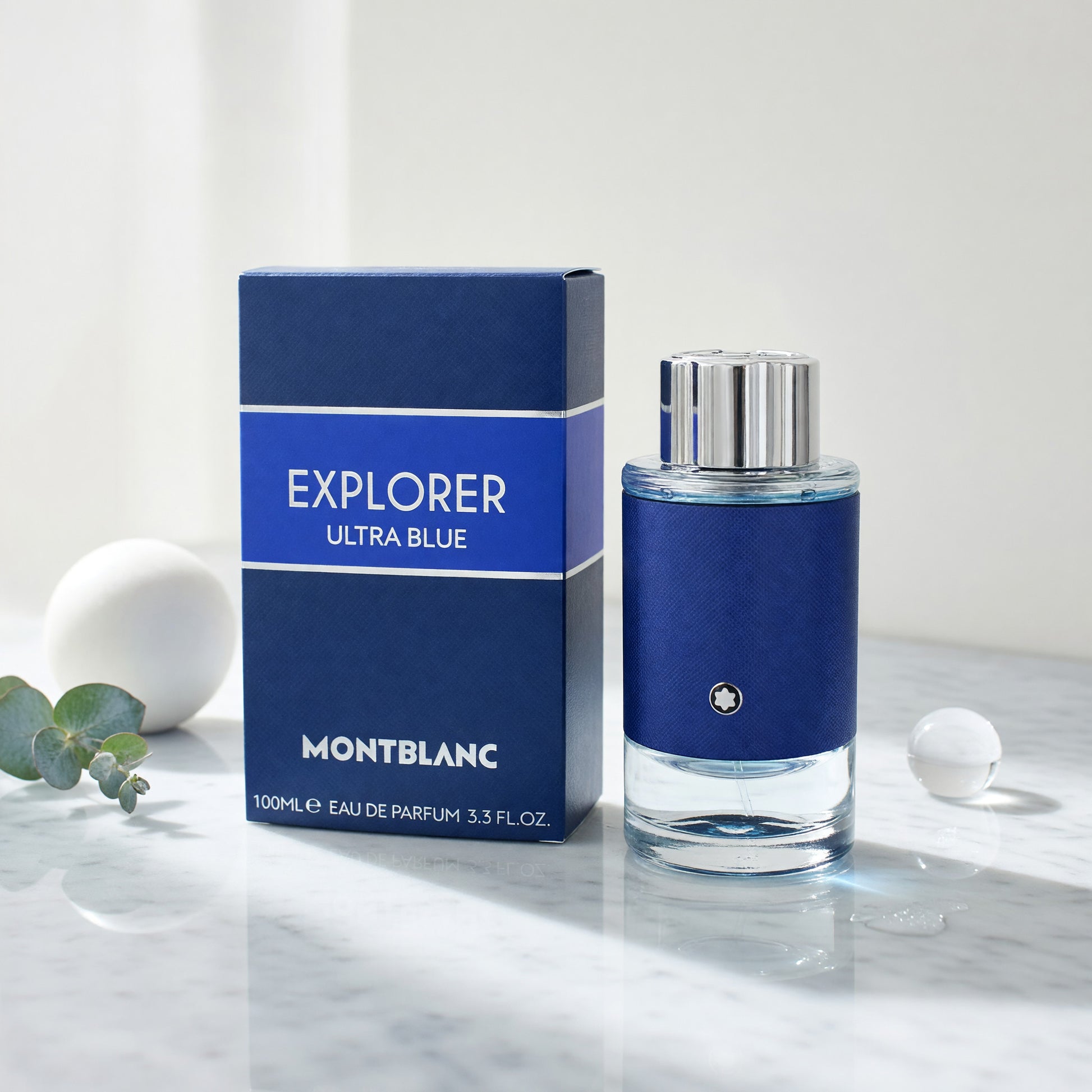 Explorer Ultra Blue by Mont Blanc, 3.3 oz EDP Spray for Men