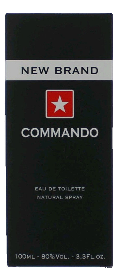 Commando by New Brand, 3.3 oz EDT Spray for Men