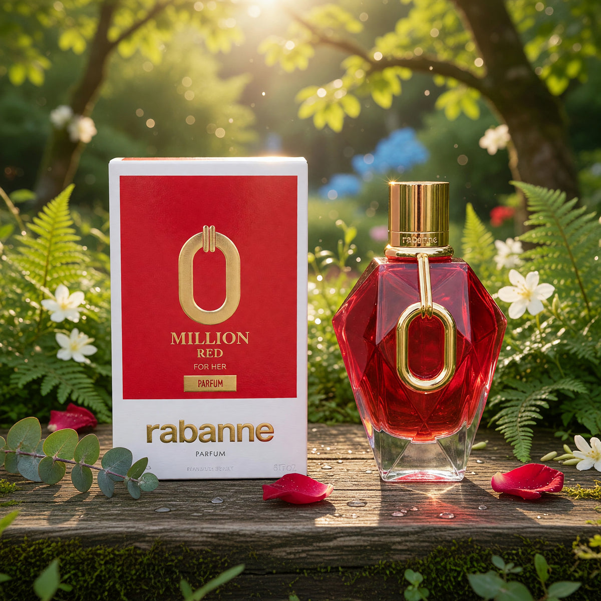Million Red by Paco Rabanne, 3 oz Parfum Spray for Women 