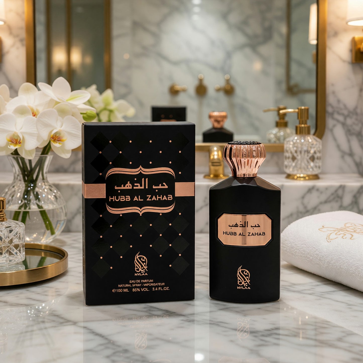 Hubb Al Zahab by Nylaa, 3.4 oz EDP Spray for Unisex