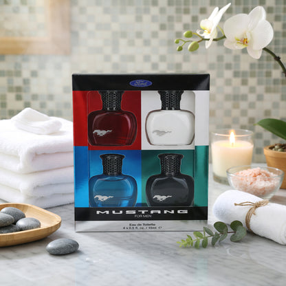Mustang by Mustang, 4 Piece Gift Set for Men