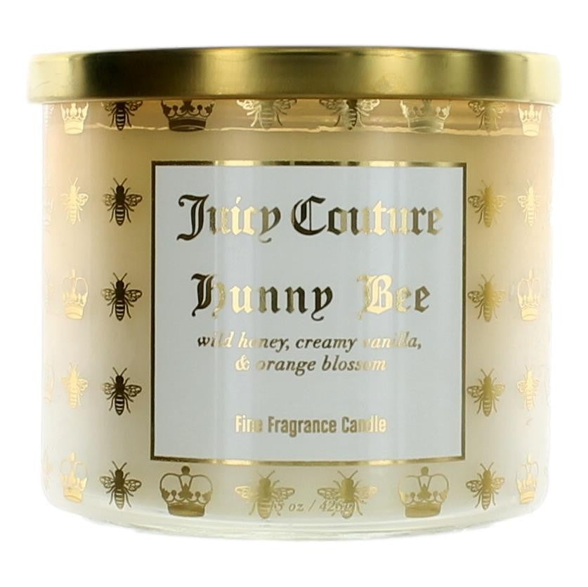 Juicy Couture 14.5 oz Soy Wax Blend 3 Wick Candle - Hunny Bee - Hunny Bee