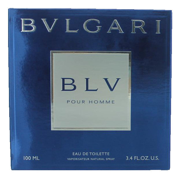 BLV Pour Homme by Bvlgari, 3.4 oz EDT Spray for Men Bulgari