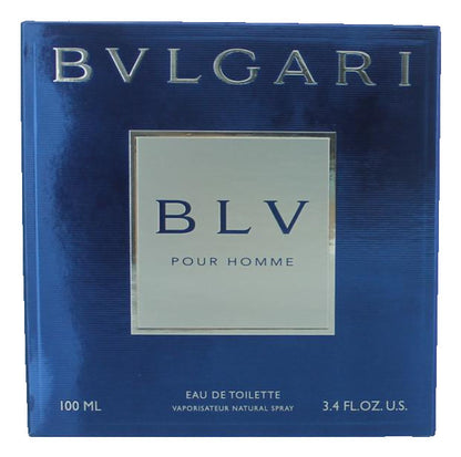 BLV Pour Homme by Bvlgari, 3.4 oz EDT Spray for Men Bulgari