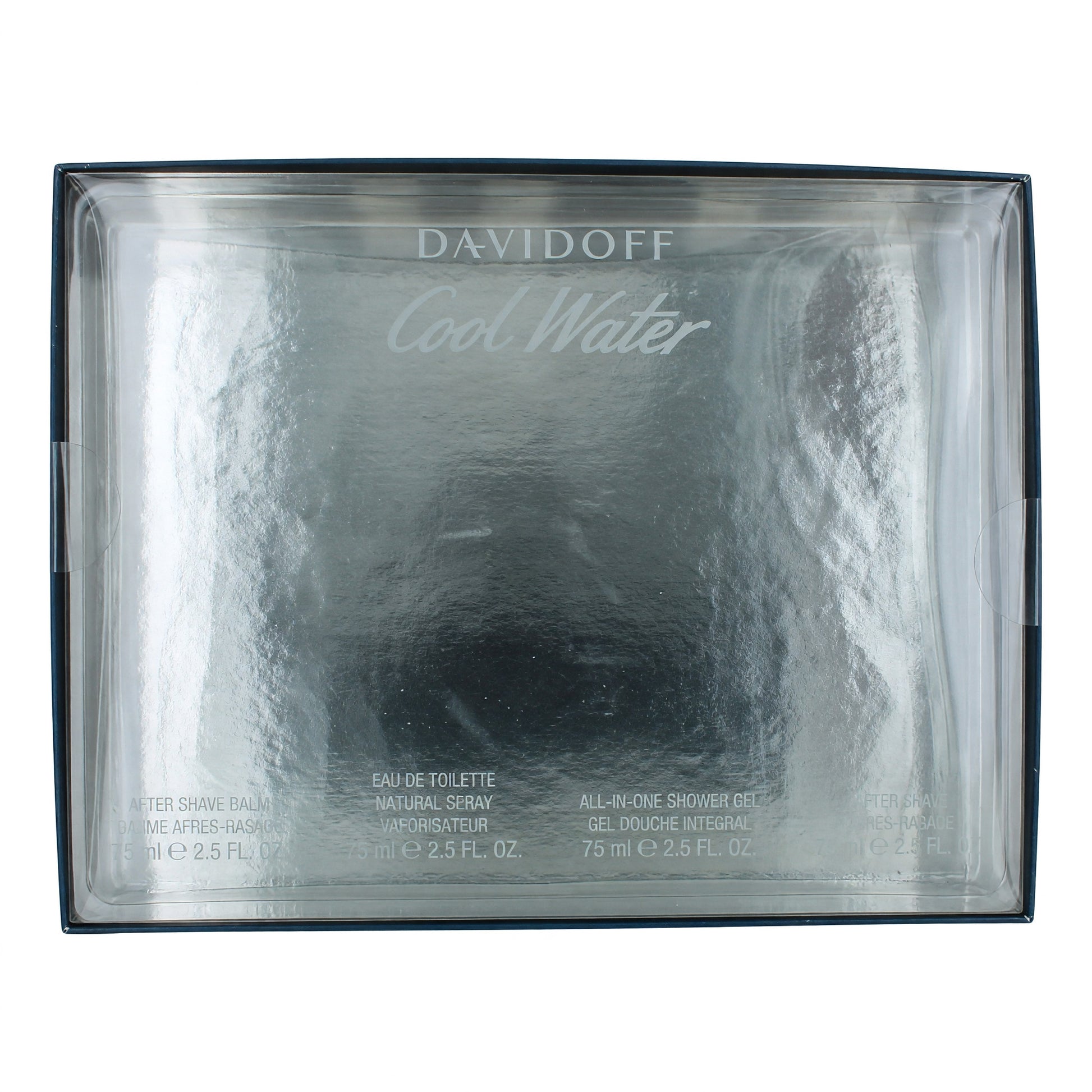 Cool Water by Davidoff, 4 Piece Gift Set for Men