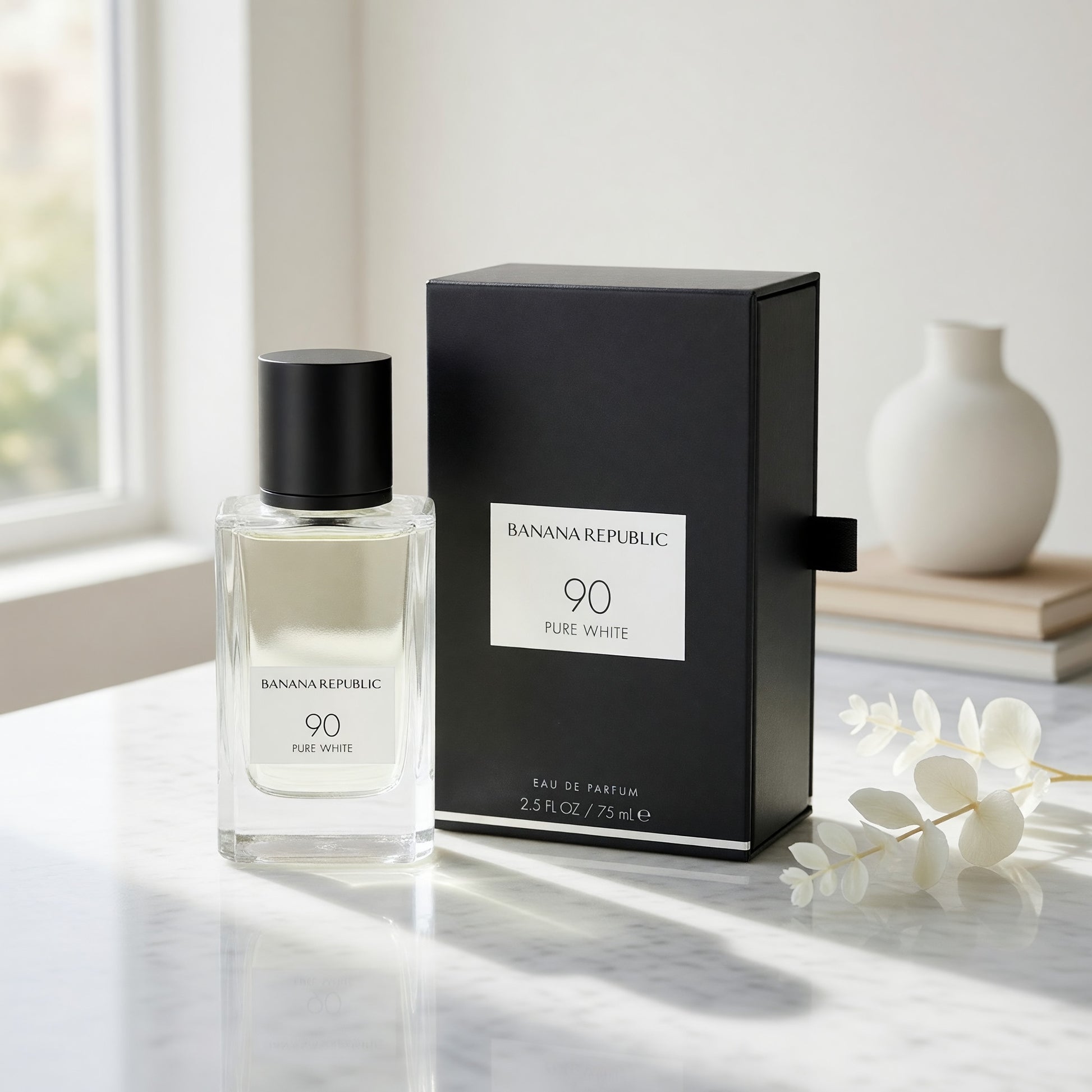 90 Pure White by Banana Republic, 2.5 oz EDP Spray for Unisex